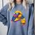 Rubber Duck Rubber Duckie Reading Book Rubber Duckling Comfort Colors Sweatshirt Denim