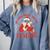 He Sees What You'Ve Been Reading Santa Book Comfort Colors Sweatshirt Denim He Sees What You'Ve Been Reading Santa Book Comfort Colors Sweatshirt Denim