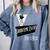 Showtime Every Moment Cinema Nostalgia Film Buff Humor Comfort Colors Sweatshirt Denim