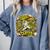 Softball Pitcher Best Traits Brave Retro Pop Comic Book Art Comfort Colors Sweatshirt Denim
