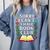 Sorry I Can't I Have Book Club Comfort Colors Sweatshirt Denim