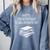 Sorry I'm All Booked Up Book Lover Librarian And Teacher Comfort Colors Sweatshirt Denim