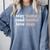 Stay Home Read Books Love Dogs Comfort Colors Sweatshirt Denim