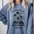 I Stopped Reading To Be Here Introvert Book Lover Bookworm Comfort Colors Sweatshirt Denim