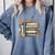 Subtle Book Anti Trump Women Book Loves Retro Comfort Colors Sweatshirt Denim