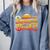 Sunshine & Books For Bookworm Summer Reading Comfort Colors Sweatshirt Denim