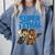Super Lethal Cute Nostalgia Comfort Colors Sweatshirt Denim Super Lethal Cute Nostalgia Comfort Colors Sweatshirt Denim