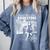 Support Your Local Bookstore Reading Book Lover Comfort Colors Sweatshirt Denim