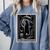 Tarot Cards Guide Book Esoteric Mysticism Clothing The High Priestess -Adults Small Classic Fit Short Sleeve Comfort Colors Sweatshirt Denim