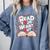 Teach Inspire Grow Everyday Read Your Heart Out Valentine Book-Themed Small Comfort Colors Sweatshirt Denim Teach Inspire Grow Everyday Read Your Heart Out Valentine Book-Themed Small Comfort Colors Sweatshirt Denim