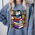 Teacher Librarian Kawaii Penguin Book Lover Penguin Comfort Colors Sweatshirt Denim