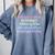 Tell Me A Time In History When It Was Good Guys Banning Book Comfort Colors Sweatshirt Denim