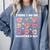 Things I Do On Valentines's Day Book Lover Candy Heart Comfort Colors Sweatshirt Denim