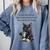 At Times I Think To Myself Drop The Book And Get Stuff Done Comfort Colors Sweatshirt Denim