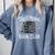 Tired Moms Book Club Comfort Colors Sweatshirt Denim
