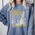 Tired Moms Book Club Reading Books Lovers Mom For Mothers Comfort Colors Sweatshirt Denim