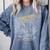 Tired Moms Club Bookish Book Lover Homebody Fall Book Club Comfort Colors Sweatshirt Denim