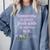 Tomorrow Is Fresh Anne Of Green Gables Book Quote Shirt Premium Tri-Blend Comfort Colors Sweatshirt Denim