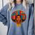History Girl Women Book Lover Education Is Freedom Comfort Colors Sweatshirt Denim