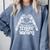 You Had Me At Trigger Warning Skeleton Book Reading Lover Comfort Colors Sweatshirt Denim