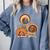 Turkey Read Books Reading Fall Thanksgiving Teacher Comfort Colors Sweatshirt Denim