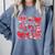 Valentine Teacher Coquette Bow Pencil Heart Book Girl Women Comfort Colors Sweatshirt Denim Valentine Teacher Coquette Bow Pencil Heart Book Girl Women Comfort Colors Sweatshirt Denim
