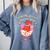 Valentines Book Lover Forget The Flowers And Buy Me Books Comfort Colors Sweatshirt Denim
