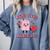 Valentines Day Book Read Your Heart Out Women Men Kids Comfort Colors Sweatshirt Denim