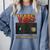 VHS Tape Nostalgia Old School Technology Humor Comfort Colors Sweatshirt Denim