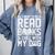 All I Want To Do Is Read Books Reading Dog Lovers Comfort Colors Sweatshirt Denim