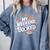 My Weekend Is Booked Reading Read Books Reader Nerd Comfort Colors Sweatshirt Denim