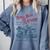 Western Book Love Cowboy Reader Bookish Bookworm Cowgirl Comfort Colors Sweatshirt Denim