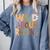 Wild About Reading Book Animal Children's Book Lover Teacher Comfort Colors Sweatshirt Denim Wild About Reading Book Animal Children's Book Lover Teacher Comfort Colors Sweatshirt Denim