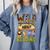 Wild About Reading Reading Books And Bookworm Library Day Comfort Colors Sweatshirt Denim