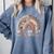 Wild About Reading Books Reader Lover Library Day Librarian Comfort Colors Sweatshirt Denim