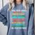 I Will Read Book On Boat Words For Kids Comfort Colors Sweatshirt Denim