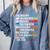 I Will Read Books On A Boat & Everywhere Reading Kids Book Comfort Colors Sweatshirt Denim