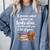 Woman Cannot Survive On Books Alone She Also Needs Yarn Comfort Colors Sweatshirt Denim