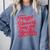 Women's Forget Flowers Buy Me Books Valentine Book Lover Comfort Colors Sweatshirt Denim
