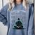 In A World Full Of Bookworms Be A Book Ninja Reading Reader Comfort Colors Sweatshirt Denim