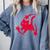 Yk2 Grunge Scary Cat With Shooting Stars 90s Nostalgia Comfort Colors Sweatshirt Denim Yk2 Grunge Scary Cat With Shooting Stars 90s Nostalgia Comfort Colors Sweatshirt Denim