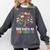 100 Days In The Books Reading Teachers Librarians School Comfort Colors Sweatshirt Pepper