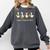 100 Days Of School Cute Goose Coffee Books Teacher Life Comfort Colors Sweatshirt Pepper