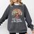 100th Day Of School Books Tree Reading Comfort Colors Sweatshirt Pepper