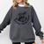2 SIDES I Look Better Bent Over A Book Saying Quote Comfort Colors Sweatshirt Pepper