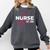 2018 Nursing School Graduation New Nurse Shirt Comfort Colors Sweatshirt Pepper