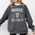2019 Nurse RN Graduation Comfort Colors Sweatshirt Pepper