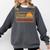 2025 Graduation Highschool Senior Sunset Comfort Colors Sweatshirt Pepper
