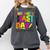 2025 Last Day Of School Autograph Kindergarten Graduation Comfort Colors Sweatshirt Pepper