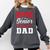 2026 Senior Band Dad Class Of 2026 Band Parent Graduation Comfort Colors Sweatshirt Pepper